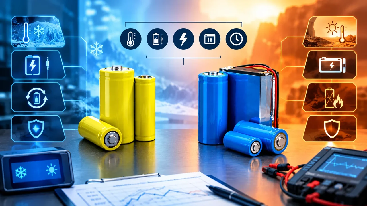 بررسی تجربی مزایا و محدودیت‌های باتری‌های نیکل‌کادمیوم و لیتیوم‌یون در شرایط کاری مختلف